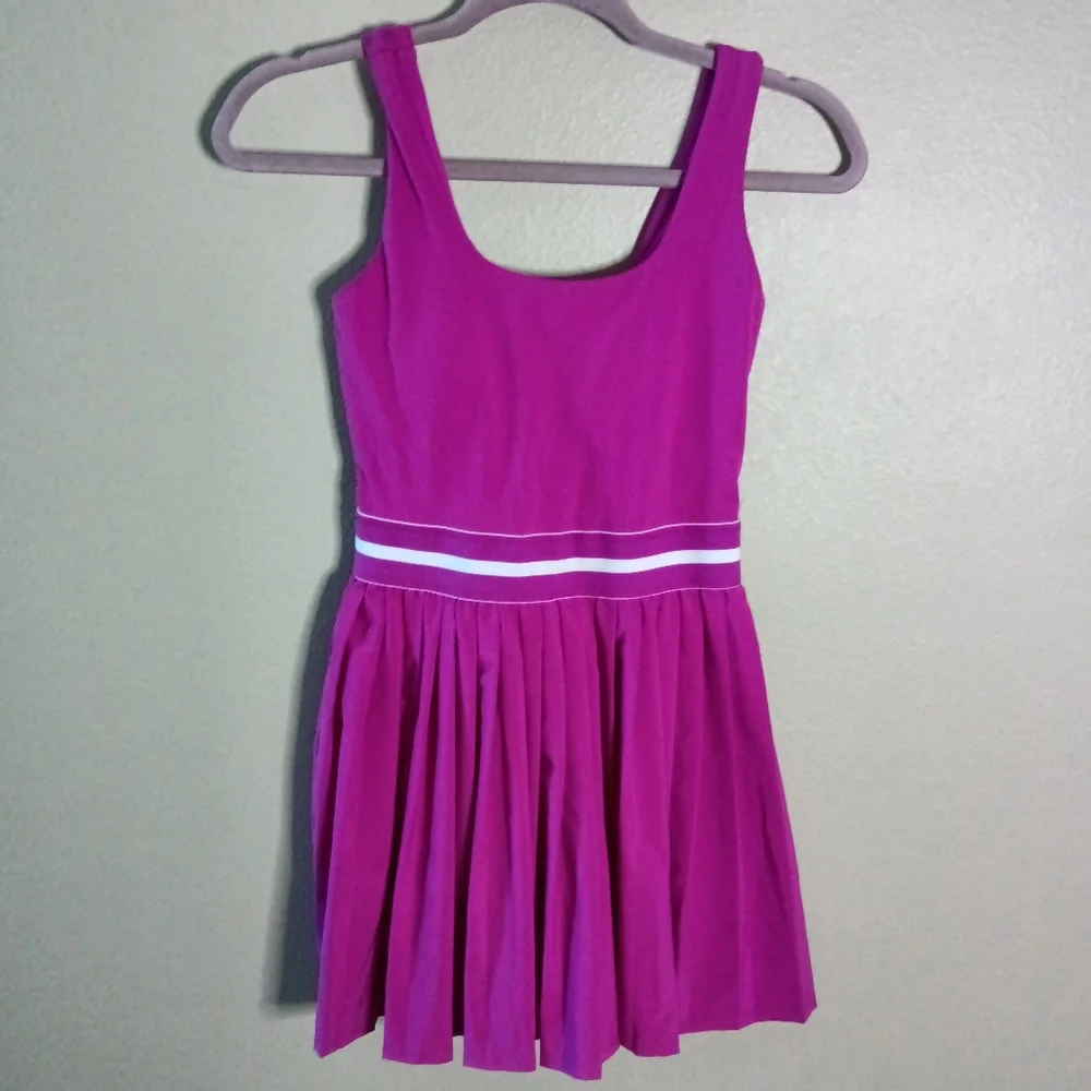 All In Motion Active Dress Dark Violet Pleated XS - Picture 2 of 13